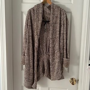 BCBGMaxazria Slouchy Woven Sweater